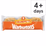 Warburtons 9 Crumpets