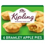 Mr Kipling Bramley Apple Pies 6 Pack
