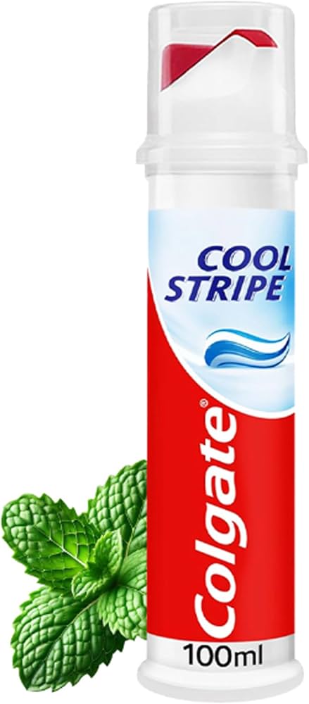 61Q+1E2ttVL._AC_UF894,1000_QL80_ Colgate Cool Stripe Toothpaste 100ml - Image 1