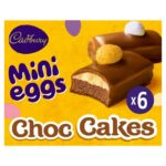Cadbury Mini Eggs Milk Chocolate Easter Cakes 6 Pack