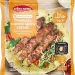 Crown Farms 12 Charcoal Chicken Seekh Kebabs 600g