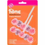 HOME 2pk Toilet Rim Block Cleaner Tropical Blossom
