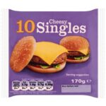 10 Cheesy Singles 170g