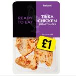 Ready to Eat Chicken Tikka Breast Slices 90g