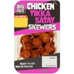 10 Mini Chicken Satay Skewers 100g