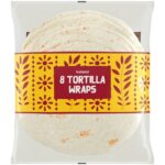 8 Tortilla Wraps 496g