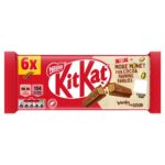 KitKat 2 Finger Milk Chocolate Biscuit Bar 6 Pack Multipack 124.2g