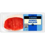 10 Rashers (Approx.) Unsmoked Back Bacon 300g