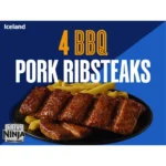 4 BBQ Pork Ribsteaks 472g