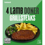 4 Lamb Doner Grillsteaks 300g