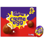 Cadbury Creme Egg Chocolate 5 Pack Multipack 200g (5 x 40g)