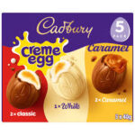 Cadbury Creme Egg Chocolate Mixed 5 Pack Multipack 200g (5 x 40g)