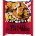 Iceland Southern Fried Boneless Chicken Thighs 500g