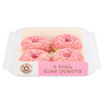 The Daily Bakery 4pk Pink Ring Donuts