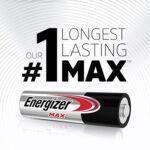 Energizer AA Batteries, Max Double A Battery Alkaline, 20 Count